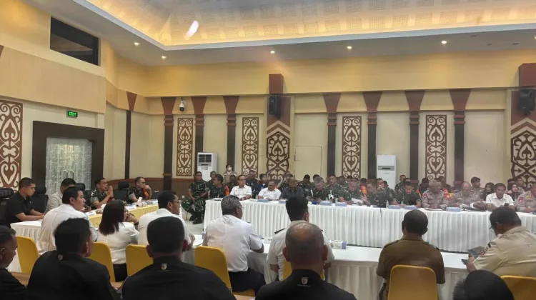 Rakor Lintas Sektor Persiapan Kunjungan Wapres RI ke Kota Sorong dan Raja Ampat