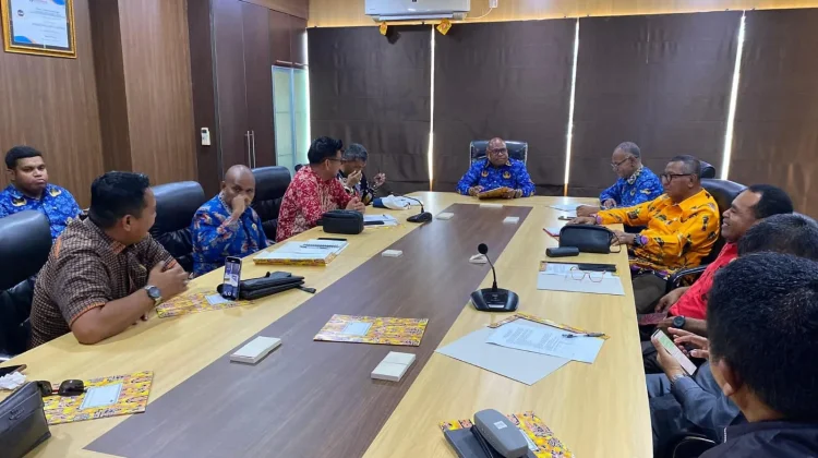 Wali Kota Terima Kunjungan Komisi II DPR Kota Sorong, Bahas pengawasan Minuman Bera