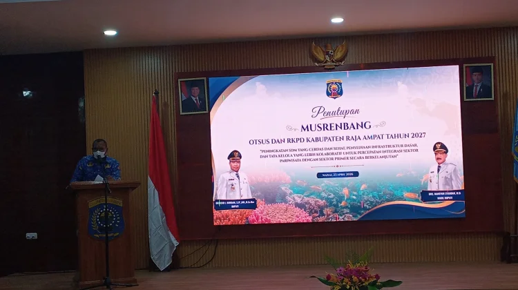 Musrenbang Otsus dan RKPD Hasilkan Program Prioritas Raja Ampat Tahun 2027