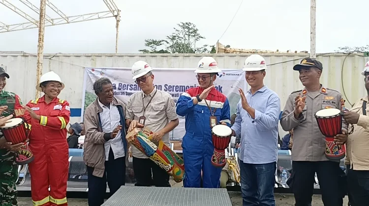 Pertamina EP Menggelar Syukuran Tajak Sumur SLW - F2X dan F3X