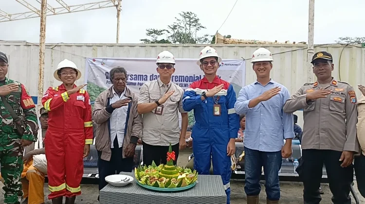 Pertamina EP Menggelar Syukuran Tajak Sumur SLW - F2X dan F3X