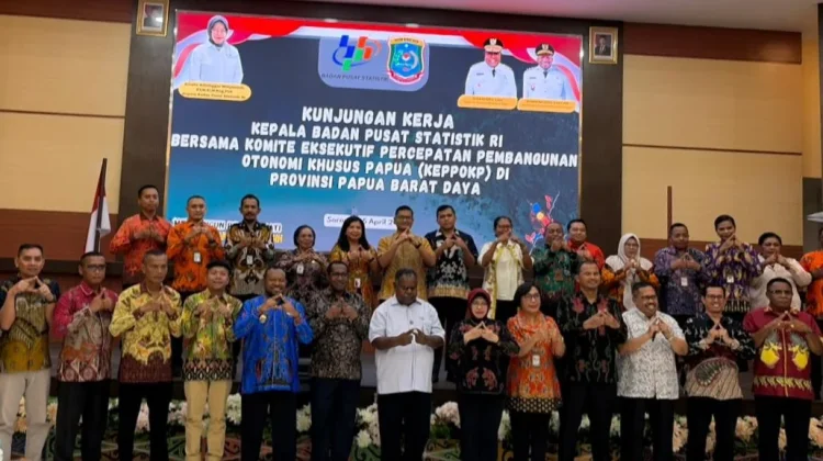 Kunker Kepala BPS RI, Pembentukan Kantor BPS Papua Barat Daya Dipercepat