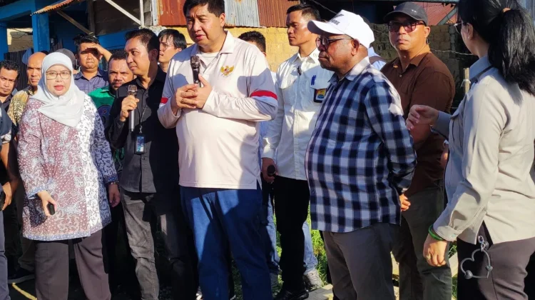 Menteri Maruarar Sirait Canangkan BSPS Target 607 Rumah di Kota Sorong