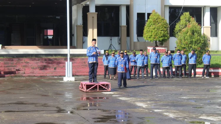 Pemkab Sorong Menggelar Upacara Hari Otda ke-30