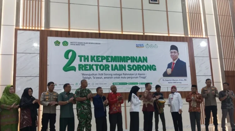 IAIN Sorong Refleksi 2 Tahun Kepemimpinan, Dorong SDM Unggul dan Inklusif