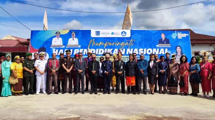 Hadiknas, Wali Kota Sorong Komitmen Memajukan Pendidikan
