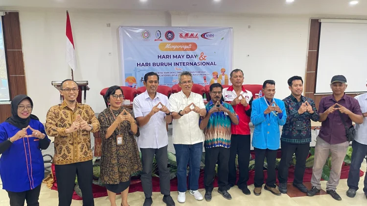 FGD May Day Kondusif, Buruh dan Pemerintah Bahas Ketenagakerjaan Bersama Polda PBD