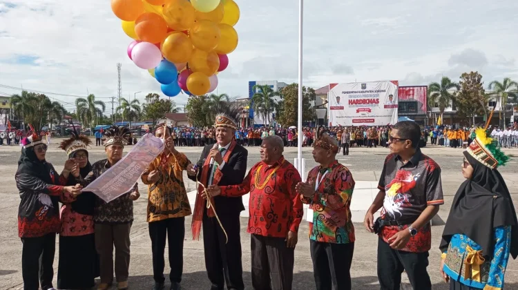 Dinas Pendidikan Sorong Luncurkan Buku Muatan Lokal Bahasa Moi Kelim