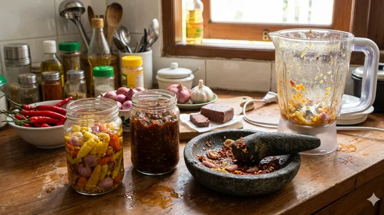 Cara Praktis Bikin Sambal Bawang & Terasi Anti-Basi