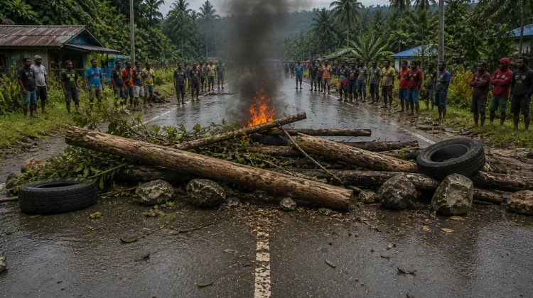 Polda Papua Barat Daya Imbau Warga Tidak Lakukan Pemalangan Jalan