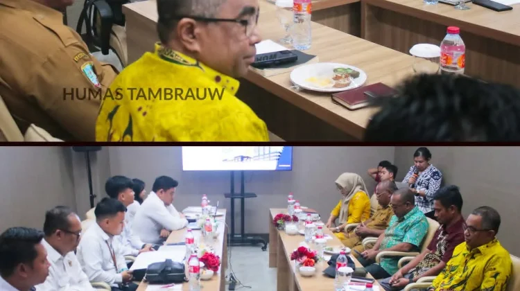 Pemkab Tambrauw Serahkan LKPD 2025 Unaudited ke BPK Papua Barat Daya