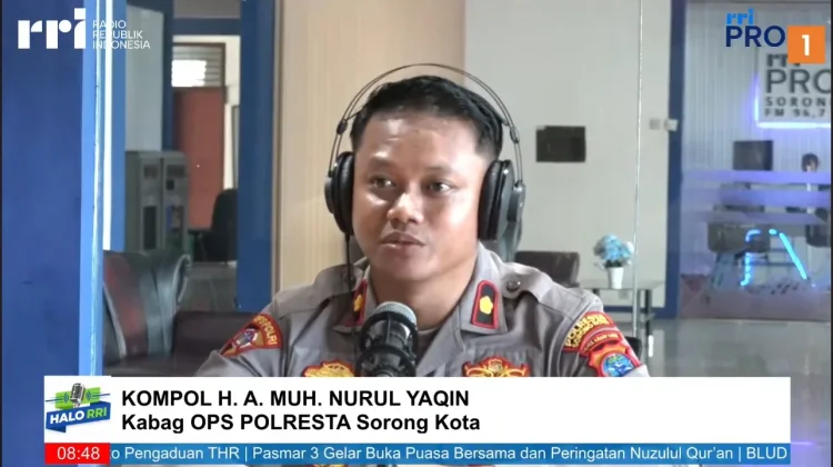 Polresta Sorong Kota Tingkatkan Patroli untuk Tekan Kriminalitas dan Curanmor