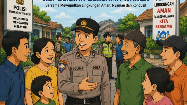 Polresta Sorong Kota Libatkan Tokoh Adat dan Masyarakat Jaga Kamtibmas