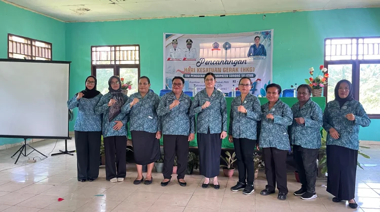 Pencanangan HKG, TP-PKK Sorong Selatan Diharapkan Jadi Mitra Strategis Pemerintah