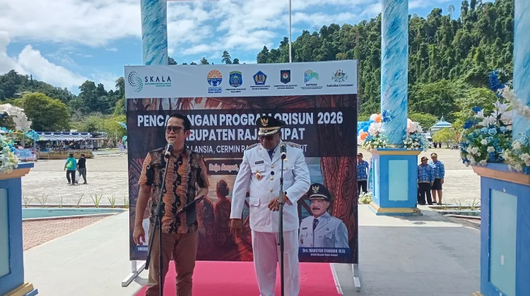 Didukung Bappenas, Bupati Raja Ampat Luncurkan Perlindungan Sosial Lansia Orisun