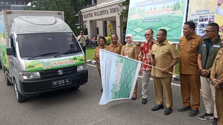 Mobil Pangan Murah Keliling Siap Beroperasi di Kota Sorong