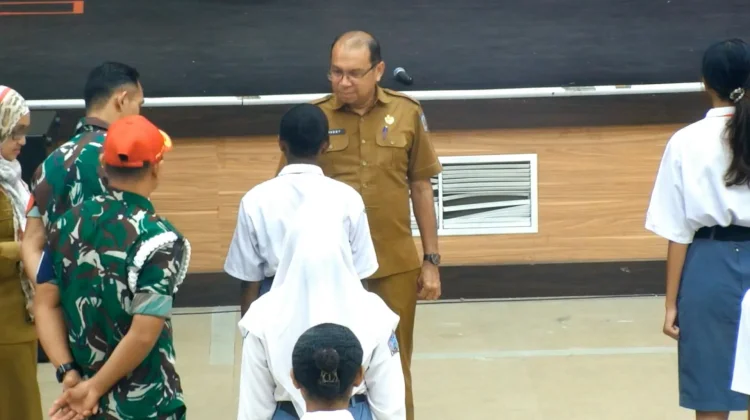 Penutupan Seleksi Pantuhir Paskibraka 2026, Sekda Kota Sorong Tekankan Disiplin