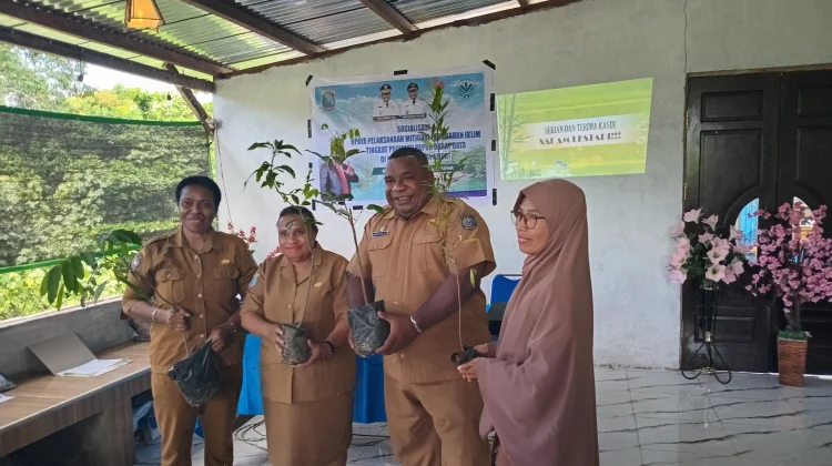 DLH Papua Barat Daya Sosialisasi Mitigasi Perubahan Iklim di Raja Ampat