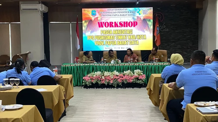 Gelar Workshop, Dinkes PBD Kawal Peningkatan Mutu Puskesmas Pascaakreditasi