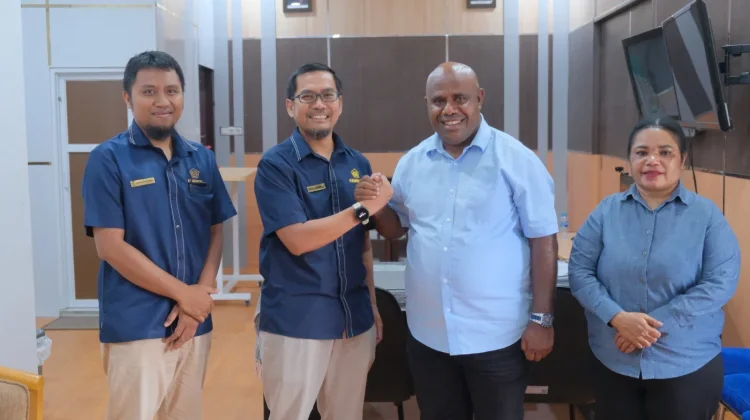 Dukung Optimalisasi Pajak Daerah, Wabup Maybrat Kunjungi KPP Pratama Soron