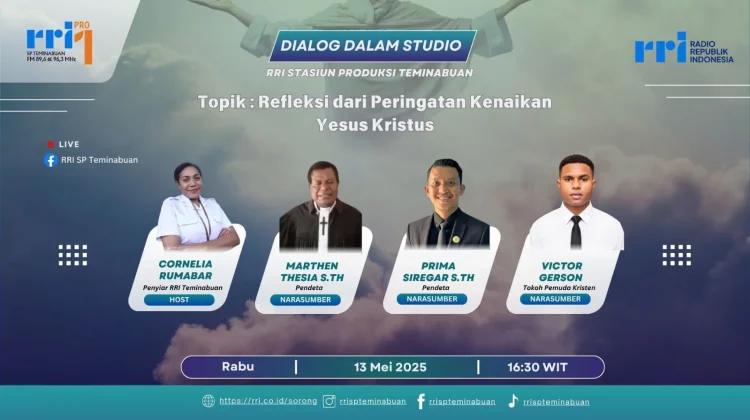 Umat Kristiani Teminabuan Refleksi Makna Kenaikan Yesus Kristus
