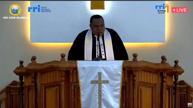 GKI Sion Klabala Rayakan Kenaikan Yesus, Umat Diajak Jadi Saksi Kasih