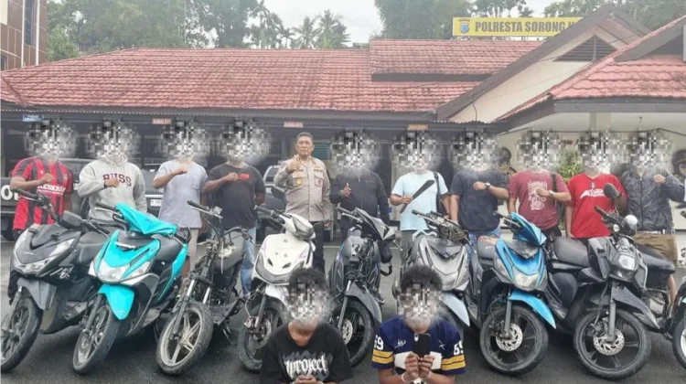 Tim Magewang Polresta Sorong Kota Berhasil Amankan 2 Pelaku Curas
