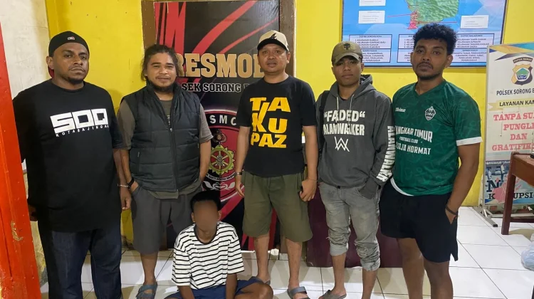 Anak dibawah Umur Ditangkap Tim Elang Polsek Sorbar, Diduga Terlibat Kasus Curas