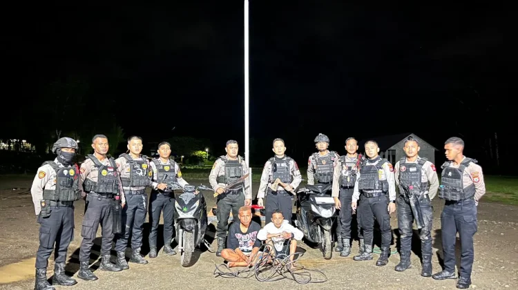Anggota Patroli Perintis Presisi Berhasil Amankan Tiga Unit Motor Honda Beat