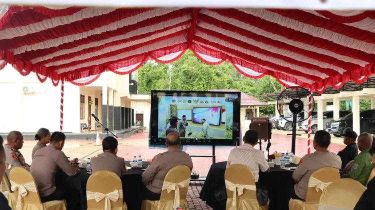 Polda PBD Melaksanakan Kegiatan Ketahanan Pangan dan Panen RayaJagung Serentak