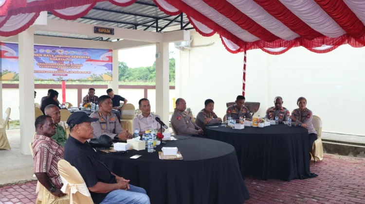 Polda PBD Melaksanakan Kegiatan Ketahanan Pangan dan Panen RayaJagung Serentak