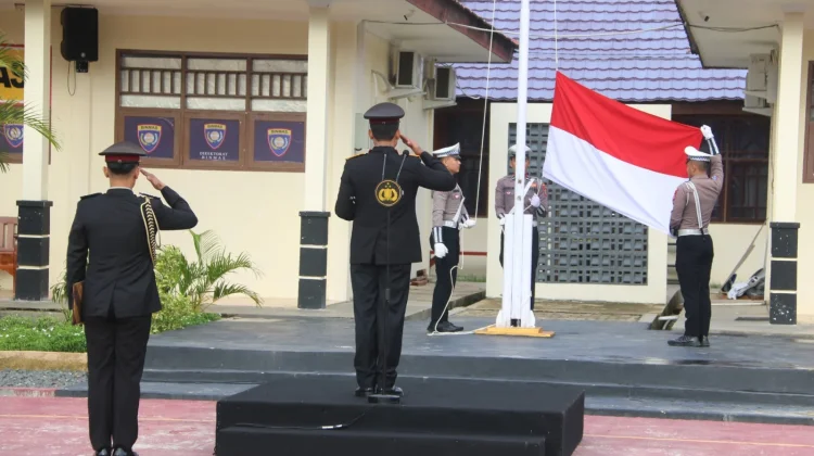 Polda PBD Melaksanakan Upacara Hari Kebangkitan Nasional