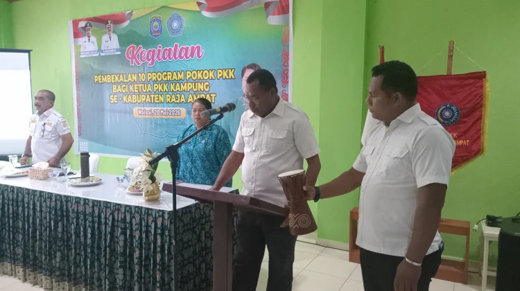 Ketua PKK Kampung se-Raja Ampat Ikuti Pembekalan