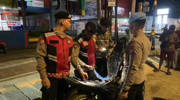 26 Unit Motor Berhasil Dijaring saat Operasi Kegiatan Rutin Sedang Berlangsung