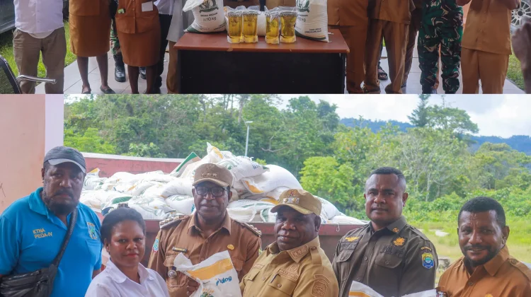 Pemkab Tambrauw Salurkan Bantuan Pangan Bapanas untuk 216 Kampung di 29 Distrik