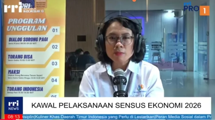 Bulan Depan, BPS Kota Sorong Siap Gelar Sensus Ekonomi 2026 Berbasis Digital