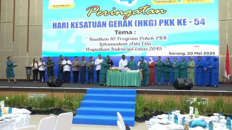 HKG PKK ke-54 Jadi Momentum Penguatan Peran PKK di Papua Barat Daya