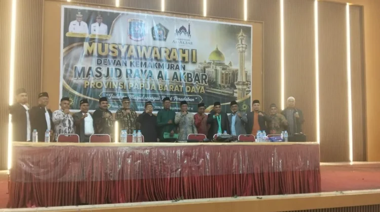 Abdul Muthalib Salim Terpilih Sebagai Ketua DKM Masjid Agung Al Akbar Sorong