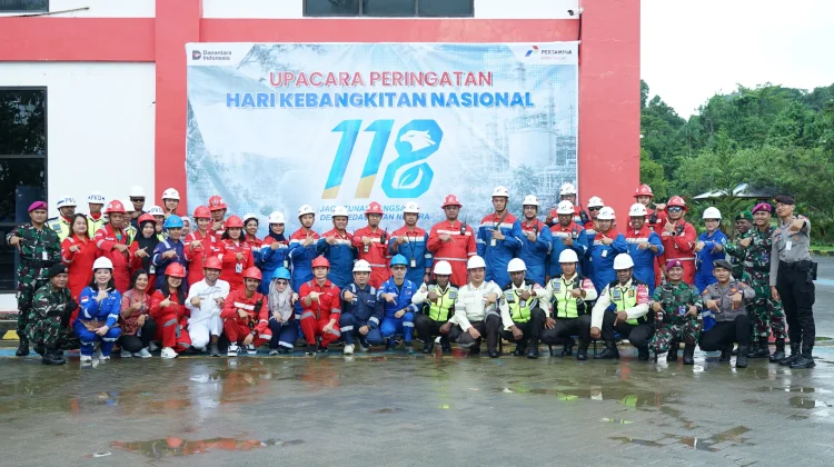 Pertamina Patra Niaga Kilang Kasim Gelar Upacara Hari Kebangkitan Nasional