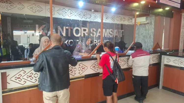guna Permudah Masyarakat, Samsat Kota Sorong Hadirkan Pelayanan 2 Tempat Berbeda