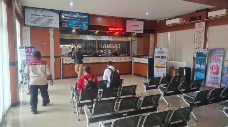 guna Permudah Masyarakat, Samsat Kota Sorong Hadirkan Pelayanan 2 Tempat Berbeda