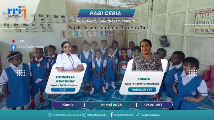Edukasi Pesan Bijak 'Kisah Kebun Sayur Tini' oleh Madam Yosina