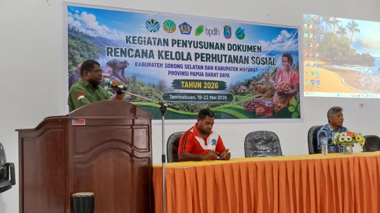 Dinas Kehutanan PBD Lakukan Pendampingan Penyusunan Dokumen RKPS di Sorsel