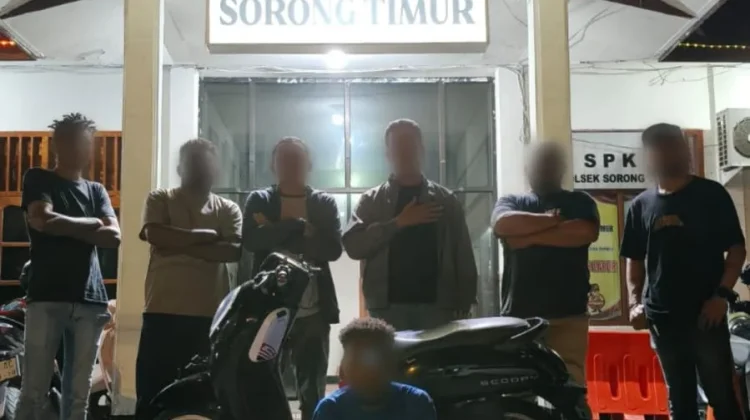 Tim Paniki Polsek Sorong TimurBerhasil Ungkap Kasus Curanmor