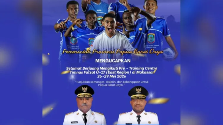 Dua Pemain Sorong Selatan Siap menuju Seleksi Nasional Timnas Futsal U-17
