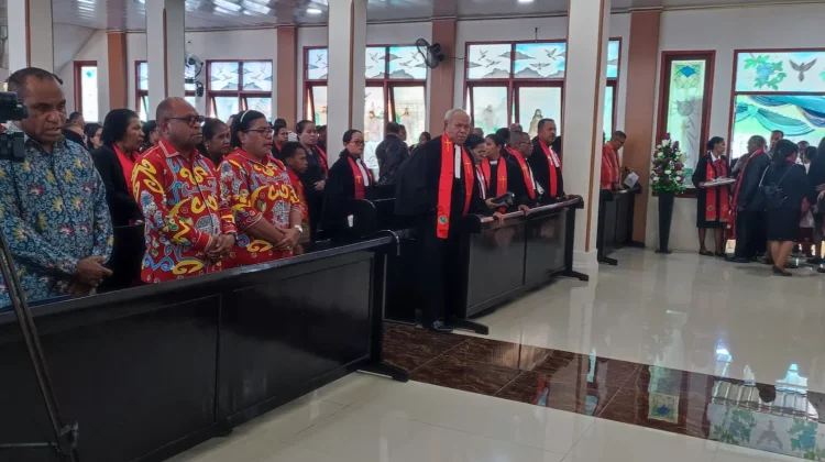 Pentahbisan Gedung Gereja dan Peresmian Jemaat Eklesia Remu Selatan Kota Sorong