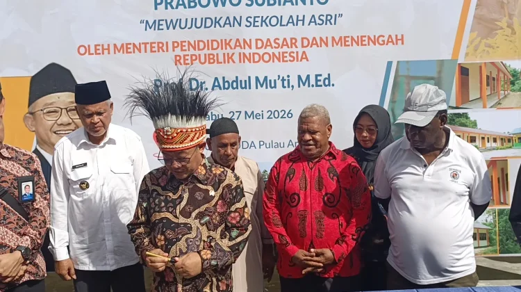 Menteri DikDasMen Meresmikan Revitalisasi Gedung Sekolah SMA UNIMUDA Pulau Arar