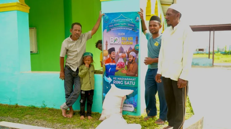 Pertamina Patra Niaga Kilang Kasim Jaga Ketahanan Energi Papua Sekaligus Berbagi