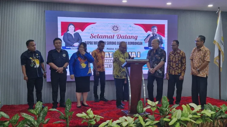 Wali Kota Sorong Septinus Lobat Apresiasi Peran K3MS