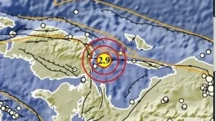 Gempa Magnitudo 2,9 Terdeteksi di Timur Ransiki Papua Barat
